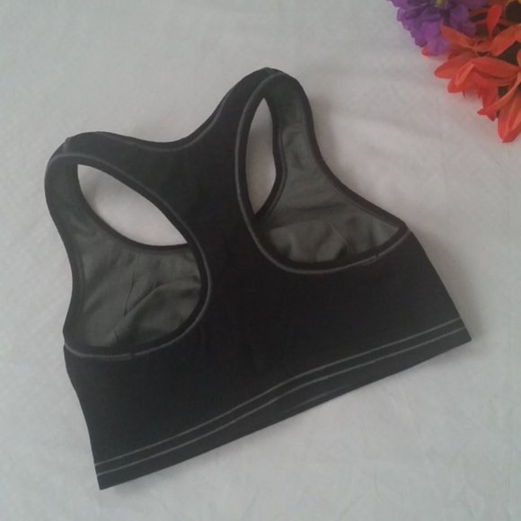 Champion Racerback Motion Control Sport Bra Size XS Black Reversible Underwire - Picture 2 of 6